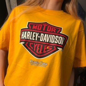 Vintage harley shirt from dominican republic